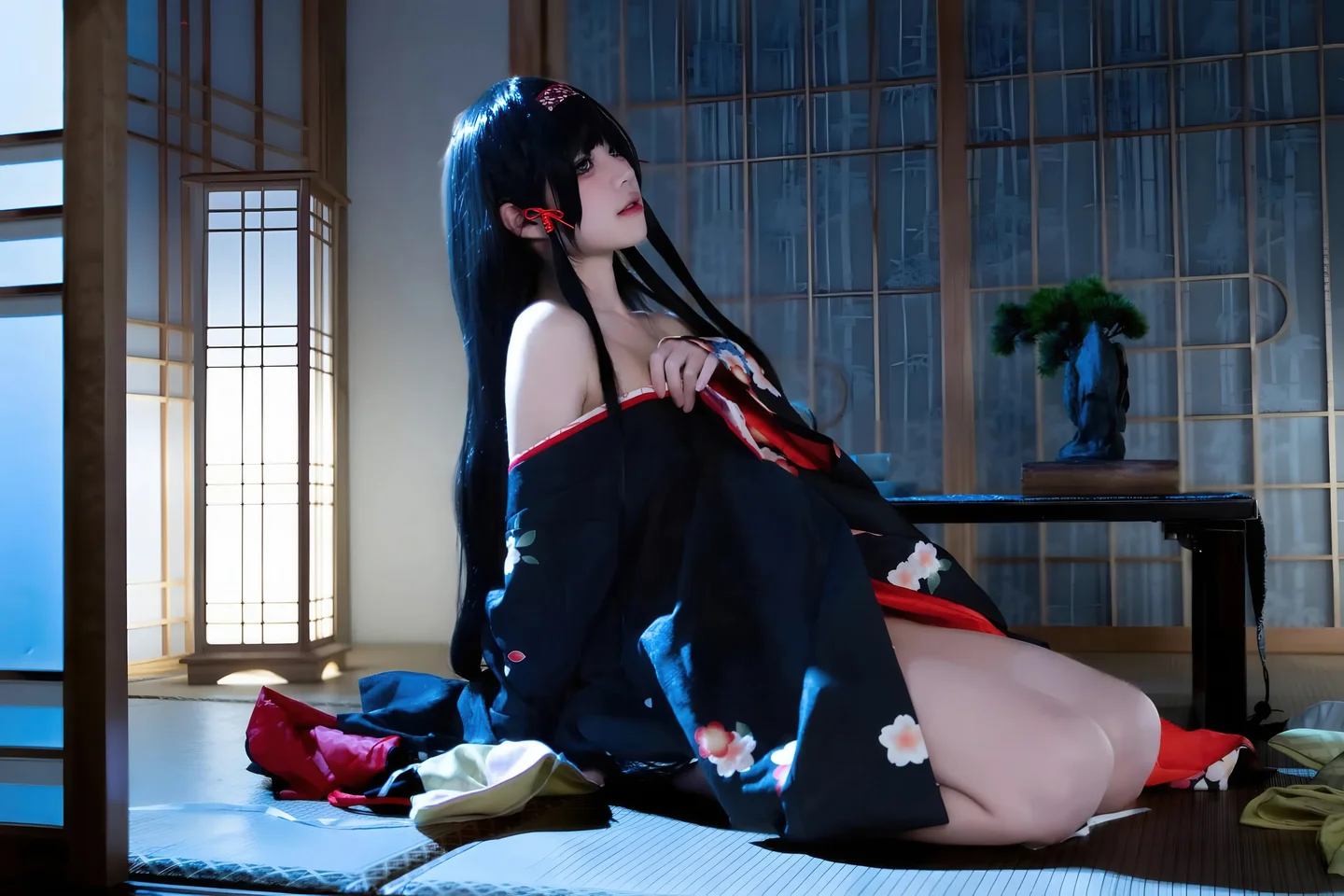 清水凪 - No.003 莲华 [62P-343MB] tg@simisebaisi 【丝足阁】055.webp